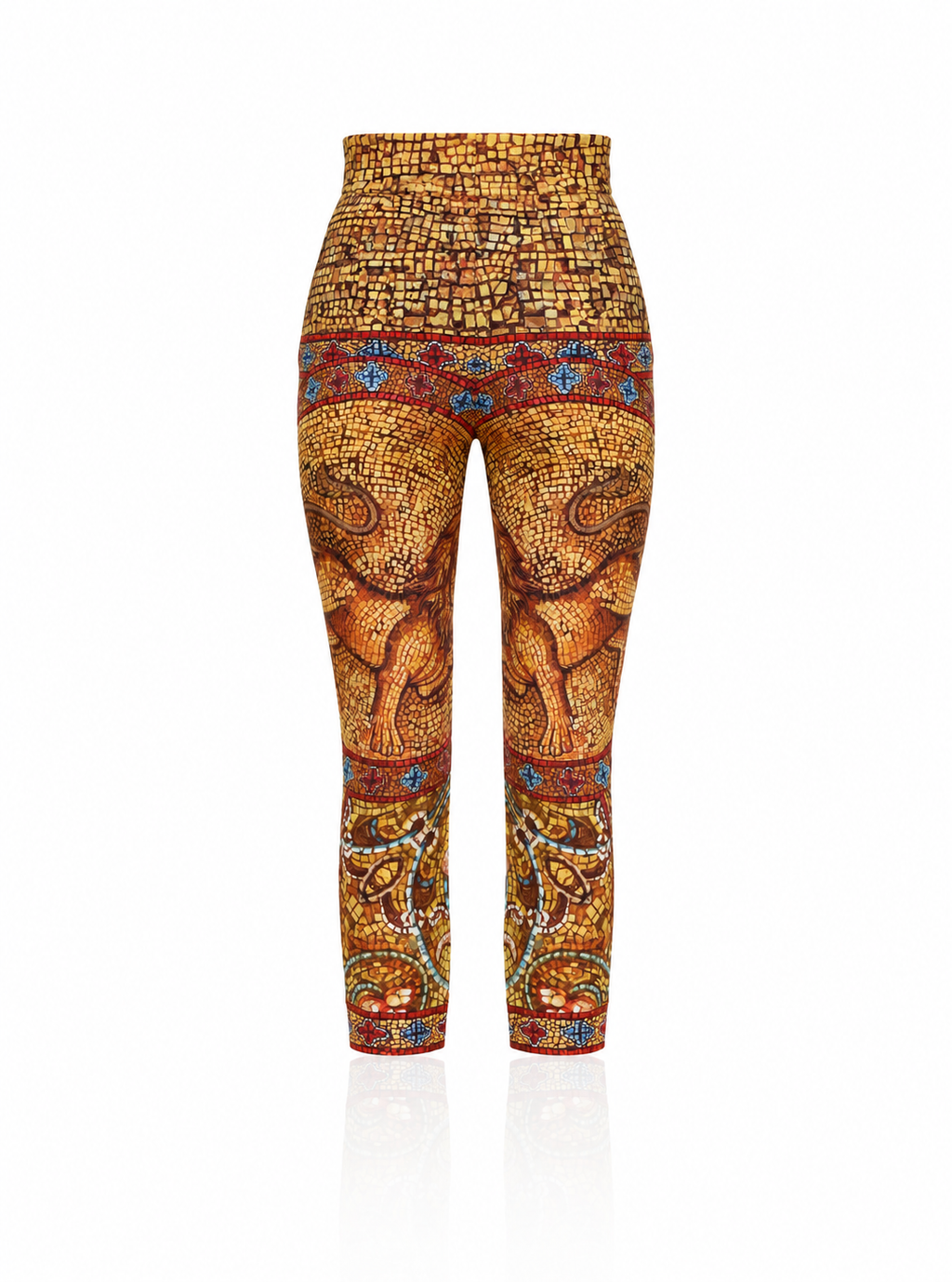 Dolce & Gabbana Byzantine Mosaic Cropped Trouser