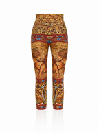 Dolce & Gabbana Byzantine Mosaic Cropped Trouser