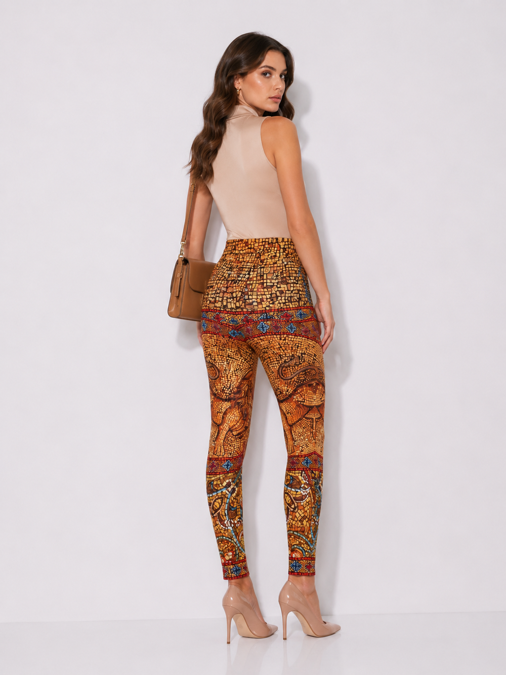 Dolce & Gabbana Byzantine Mosaic Cropped Trouser