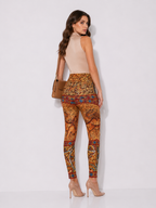 Dolce & Gabbana Byzantine Mosaic Cropped Trouser