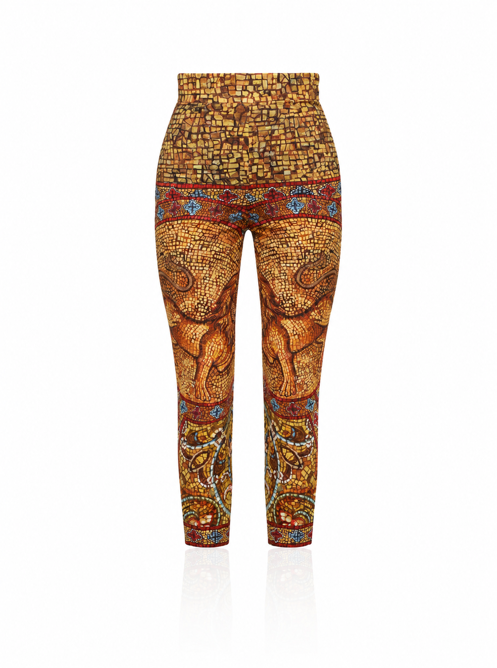 Dolce & Gabbana Byzantine Mosaic Cropped Trouser