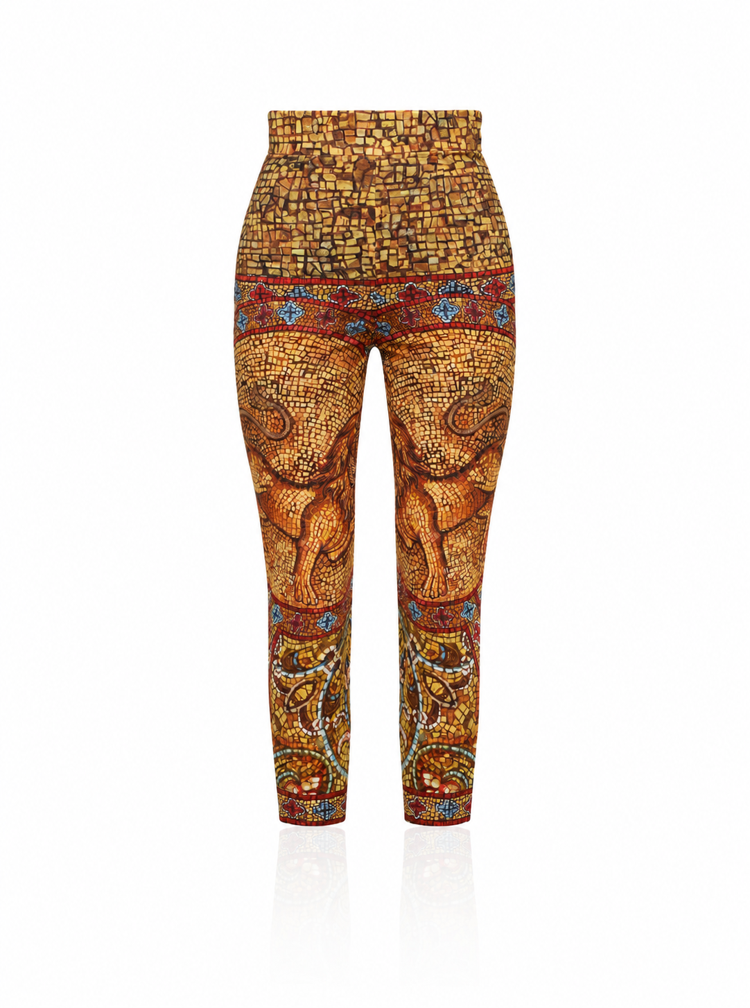 Dolce & Gabbana Byzantine Mosaic Cropped Trouser