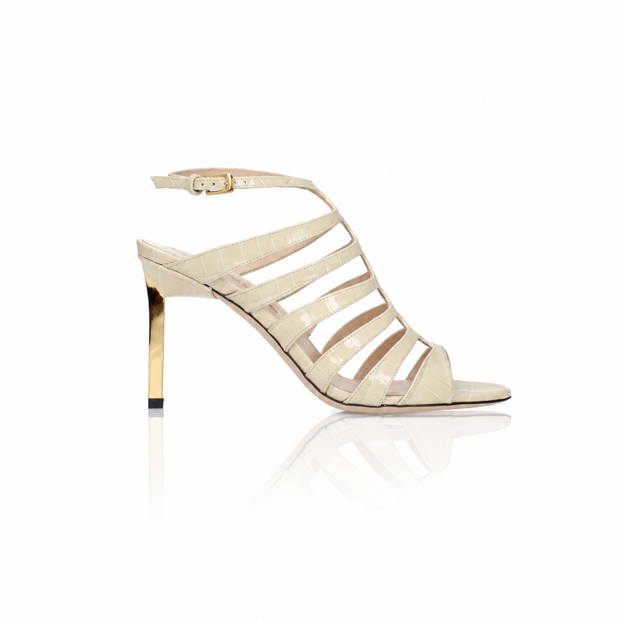 Tom Ford Carine Croc-Effect Leather Heels