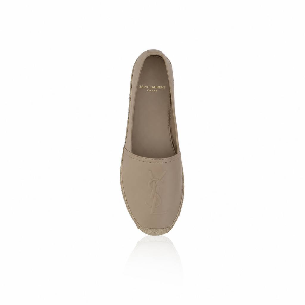 Saint Laurent Cassandre Lambskin Espadrilles
