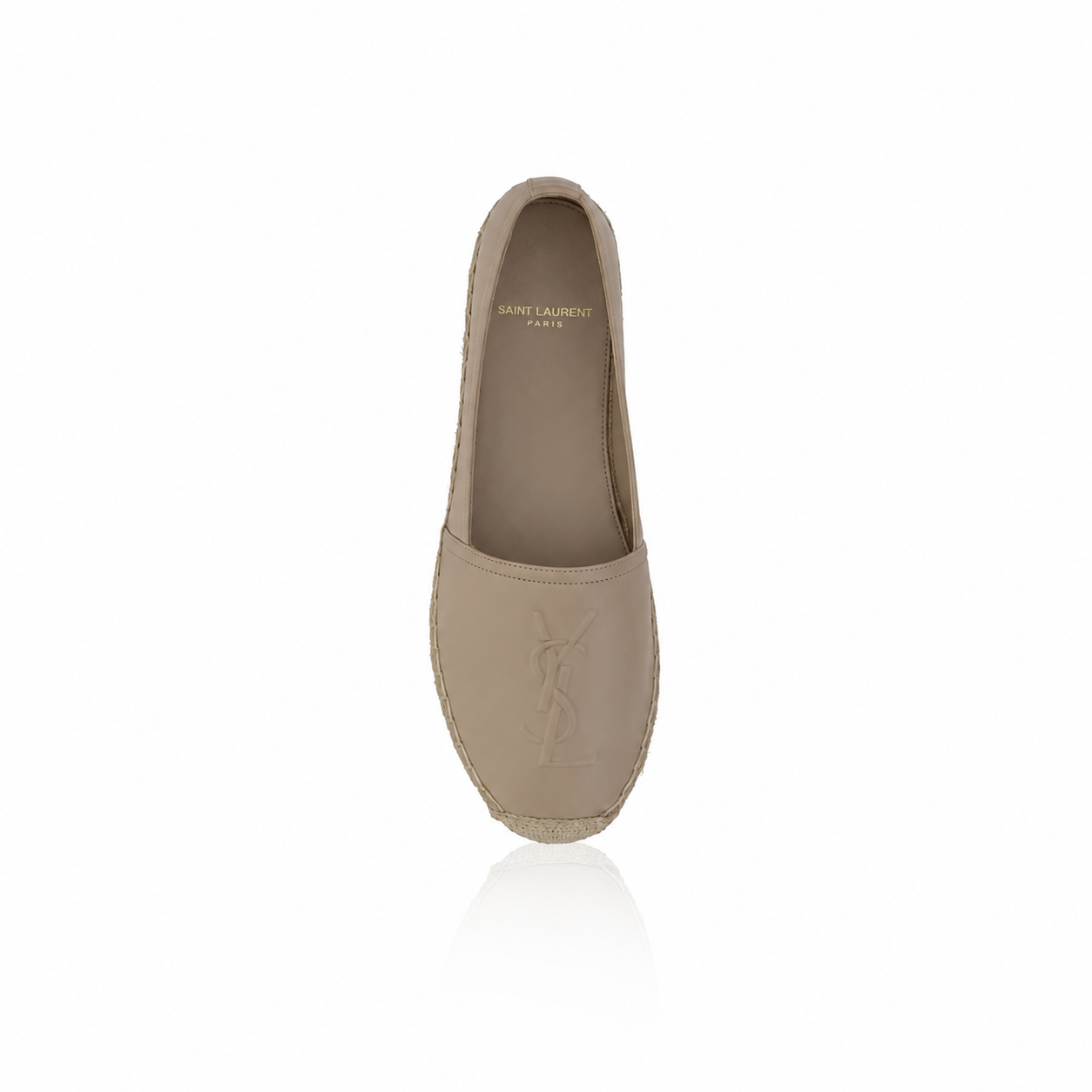 Saint Laurent Cassandre Lambskin Espadrilles