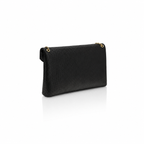 Borsa a Spalla Saint Laurent Nera in Pelle di Agnello Ovis Aries