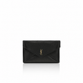 Borsa a Spalla Saint Laurent Nera in Pelle di Agnello Ovis Aries