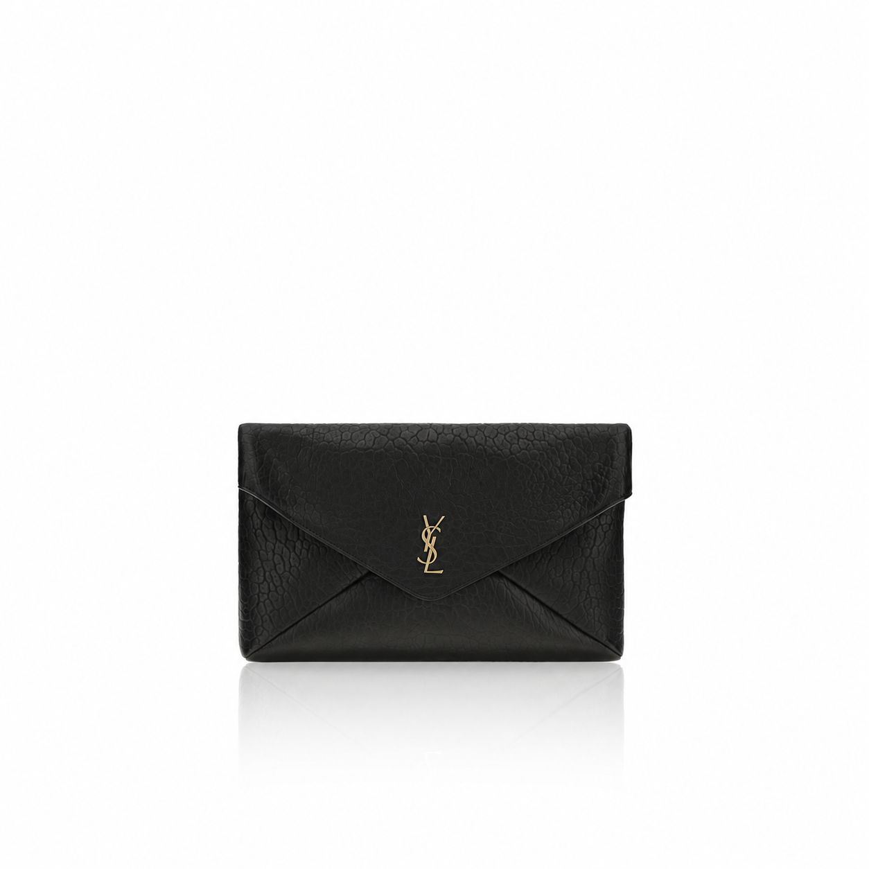 Borsa a Spalla Saint Laurent Nera in Pelle di Agnello Ovis Aries