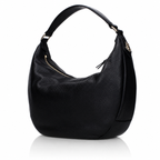 Jimmy Choo Bets Hobo Black Leather Bag