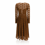 Abito casual Max Mara in poliammide marrone