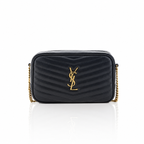 Saint Laurent Mini Lou Matelassé Leather Bag