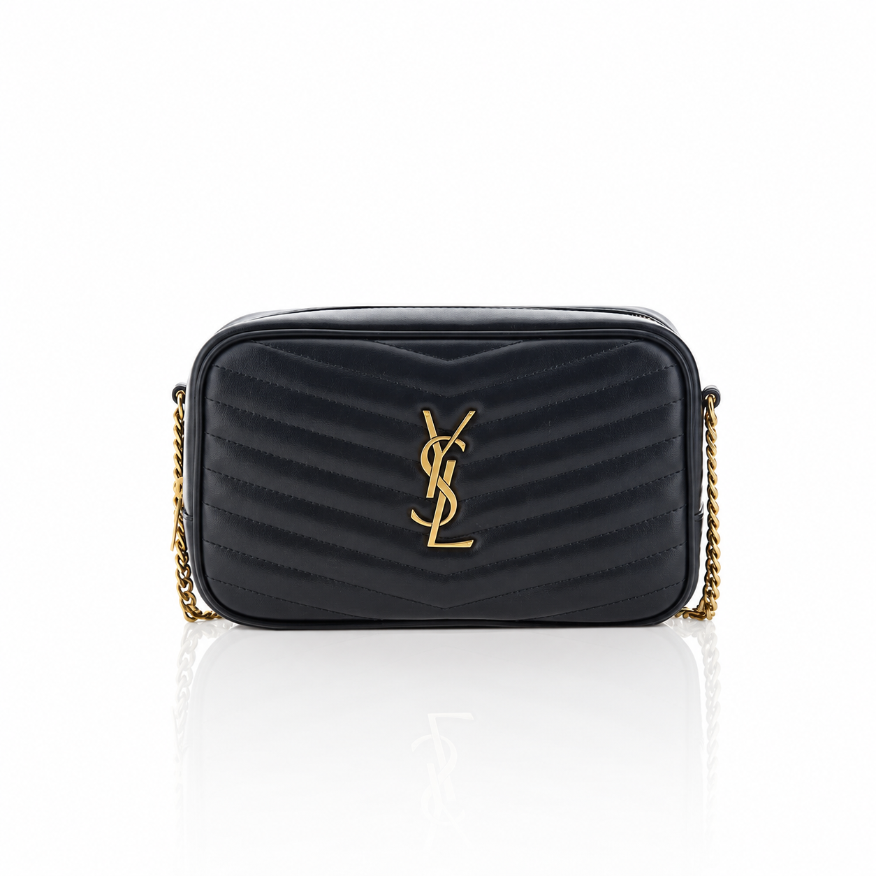 Saint Laurent Mini Lou Matelassé Leather Bag