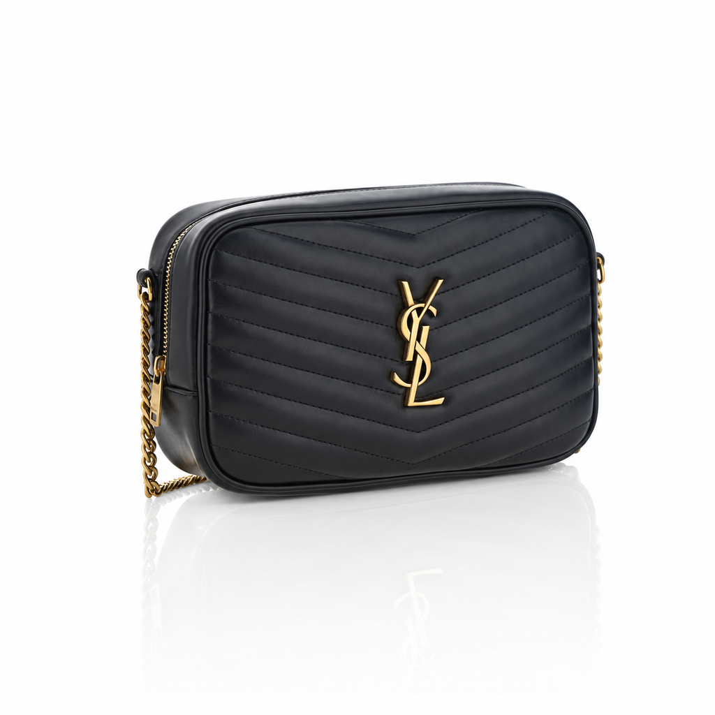 Saint Laurent Mini Lou Matelassé Leather Bag