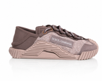 Dolce & Gabbana Pink Lace NS1 Sneakers