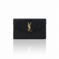 Saint Laurent Cassandre Envelope Leather Shoulder Bag