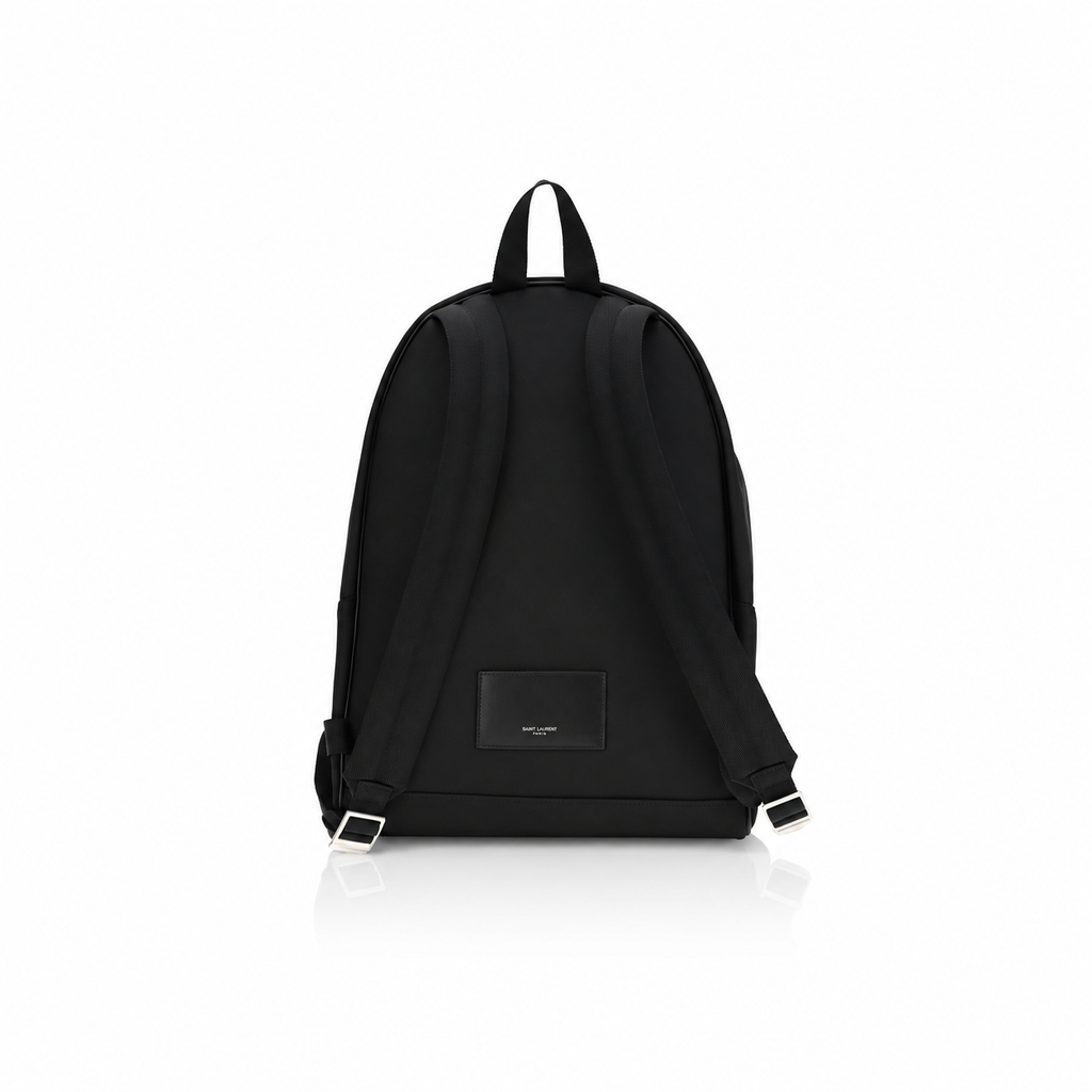 Saint Laurent City Backpack ECONYL® Black