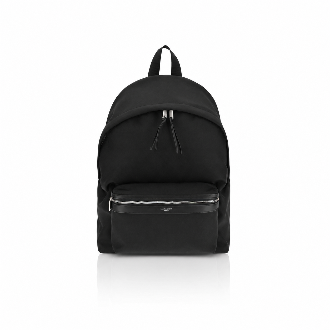 Saint Laurent City Backpack ECONYL® Black