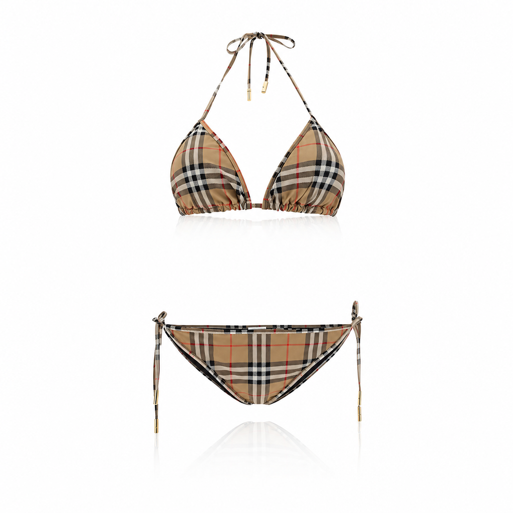 Burberry Cobb Check Bikini Set