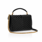 Saint Laurent Collège Quilted Shoulder Bag