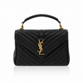 Saint Laurent Collège Quilted Shoulder Bag
