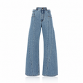 Maison Margiela Décortiqué Cut-Out Wide-Leg Jeans
