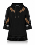 Dolce & Gabbana Tassel Embroidered Hoodie