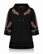 Dolce & Gabbana Tassel Embroidered Hoodie