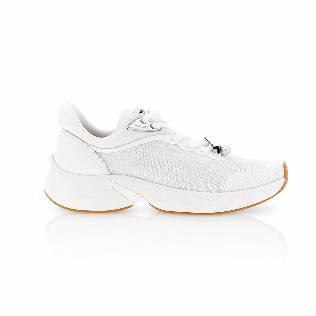 Jimmy Choo Diamond Run F Knit Sneakers