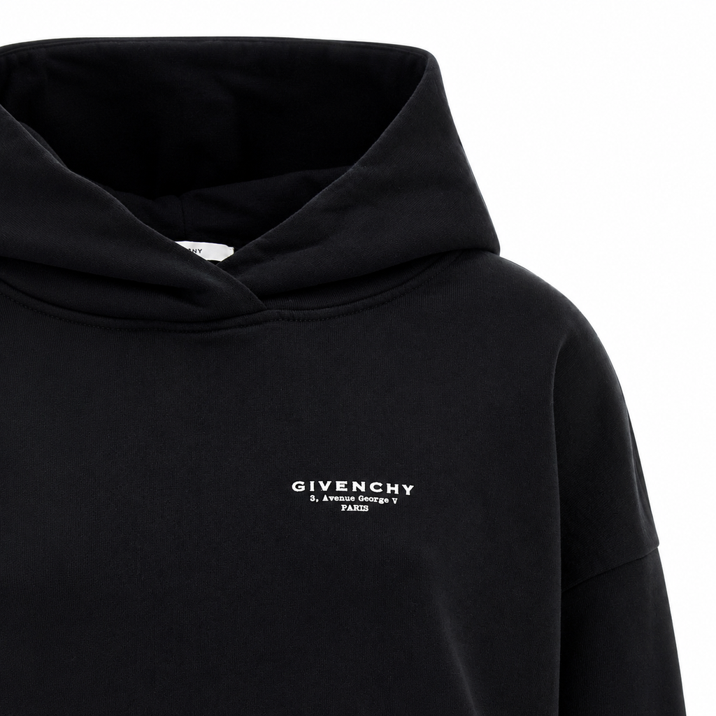 Givenchy Distressed Graphic Hoodie
