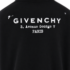 Givenchy Distressed Graphic Hoodie