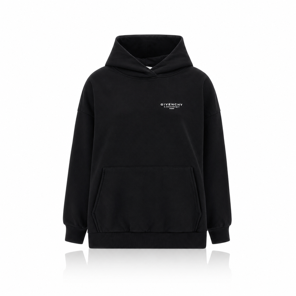 Givenchy Distressed Graphic Hoodie