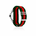 Orologio Sportivo Gucci Dive XL 45mm con Nastro Rosso/Verde