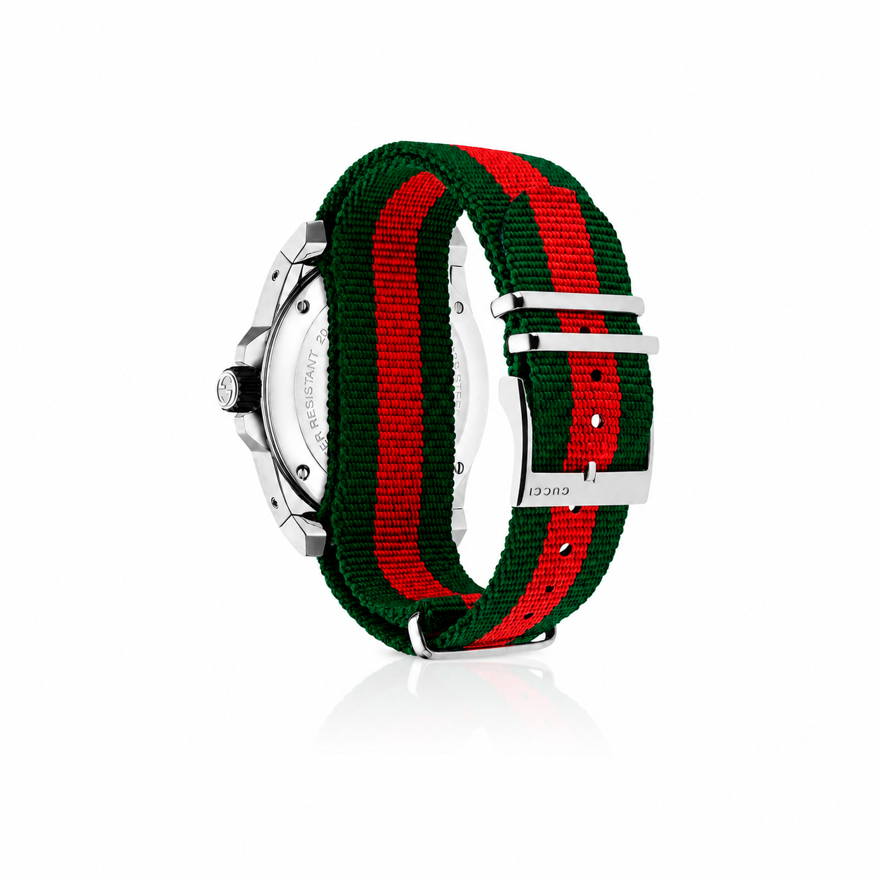 Orologio Sportivo Gucci Dive XL 45mm con Nastro Rosso/Verde