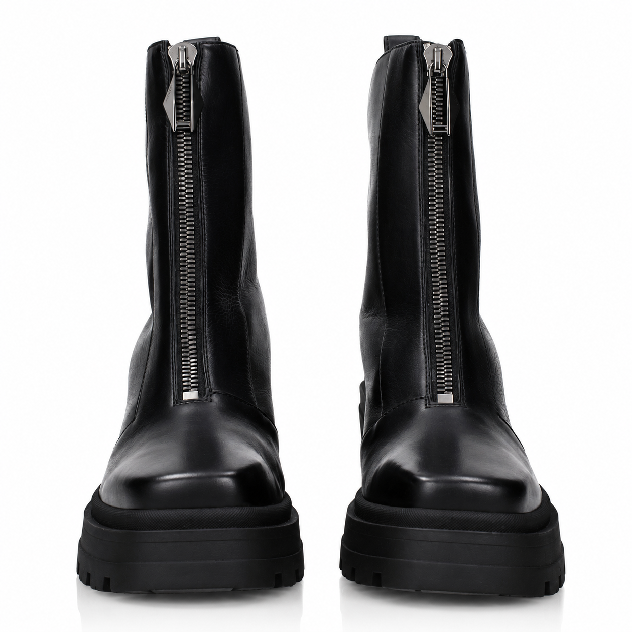 Jimmy Choo Eugenie 80 Black Leather Ankle Boots