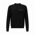Fendi FF Embossed-Pocket Wool Jumper