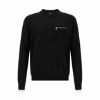 Fendi FF Embossed-Pocket Wool Jumper