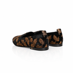 Dolce & Gabbana Floral Velvet Brocade Loafers