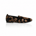 Dolce & Gabbana Floral Velvet Brocade Loafers