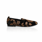 Dolce & Gabbana Floral Velvet Brocade Loafers