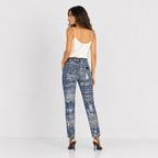 Dolce & Gabbana Foiled Washed Denim Jeans
