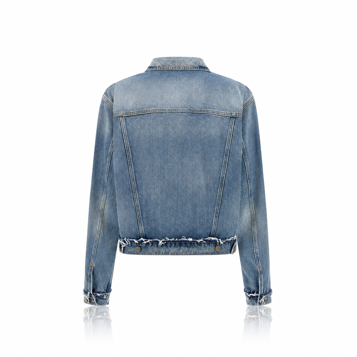 Maison Margiela Frayed-Edge Denim Jacket