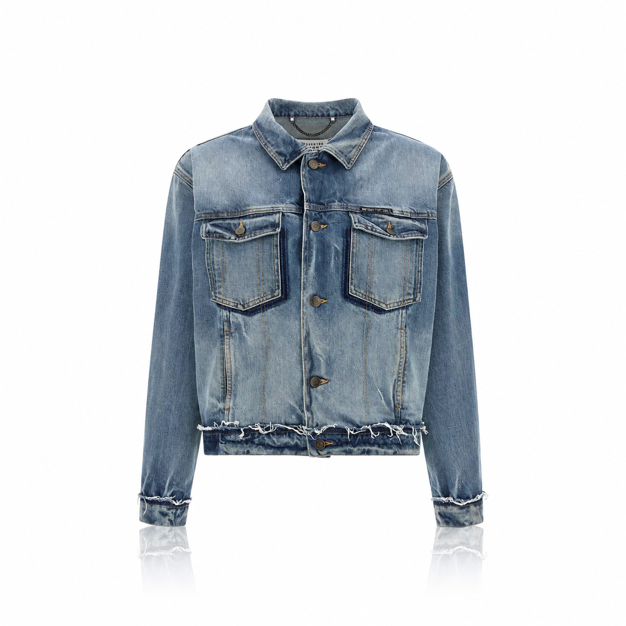 Maison Margiela Frayed-Edge Denim Jacket