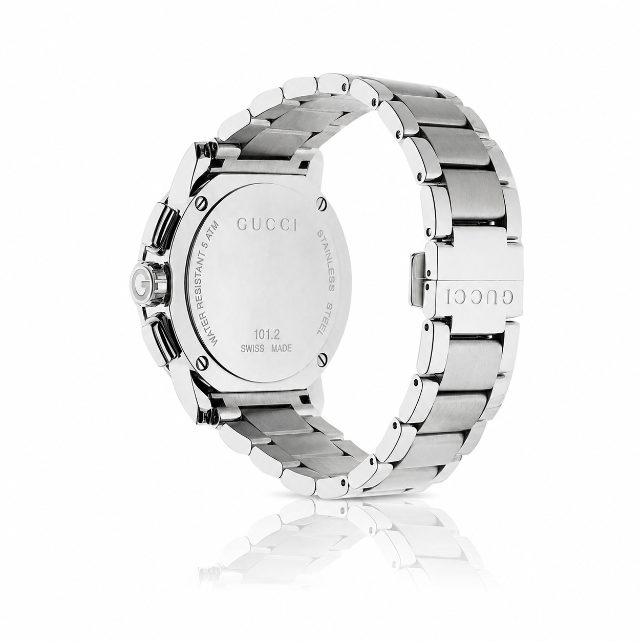 Gucci G-Chrono 44mm Stainless Steel Watch