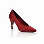 Versace Gianni Rossa Satin Pumps