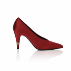 Versace Gianni Rossa Satin Pumps