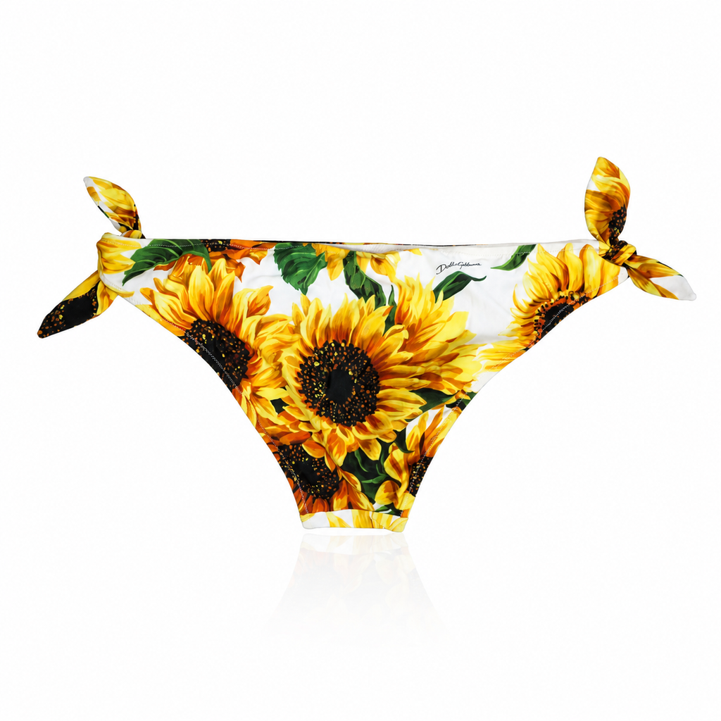 Dolce & Gabbana Girasole Sunflower Bikini Bottom