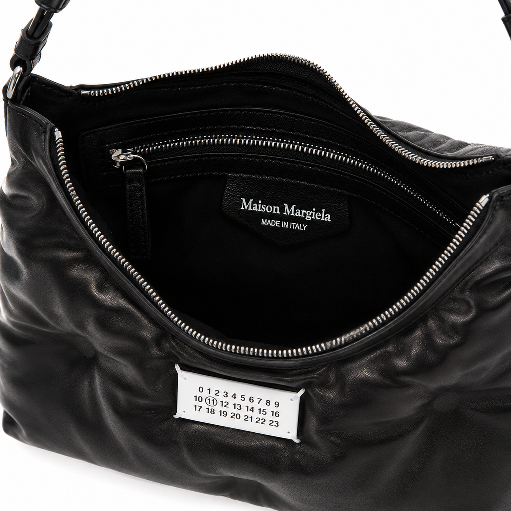 Maison Margiela Black Glam Slam Hobo Bag