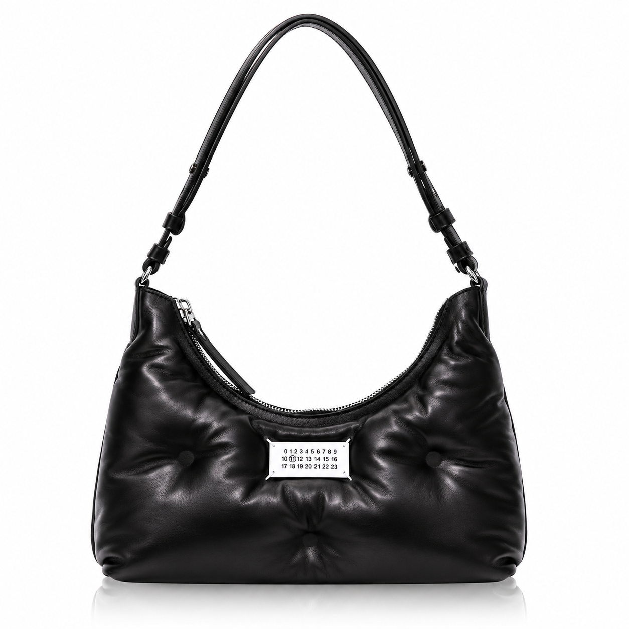 Maison Margiela Black Glam Slam Hobo Bag