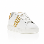 Versace Gold Greca Embroidery Sneakers