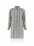Max Mara Grembo Silk Short Shirt Dress